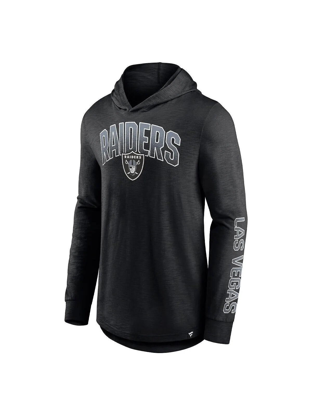Мужская фирменная черная толстовка с капюшоном las vegas raiders front runner pullover Fanatics — изображение 3 из 3, черный
