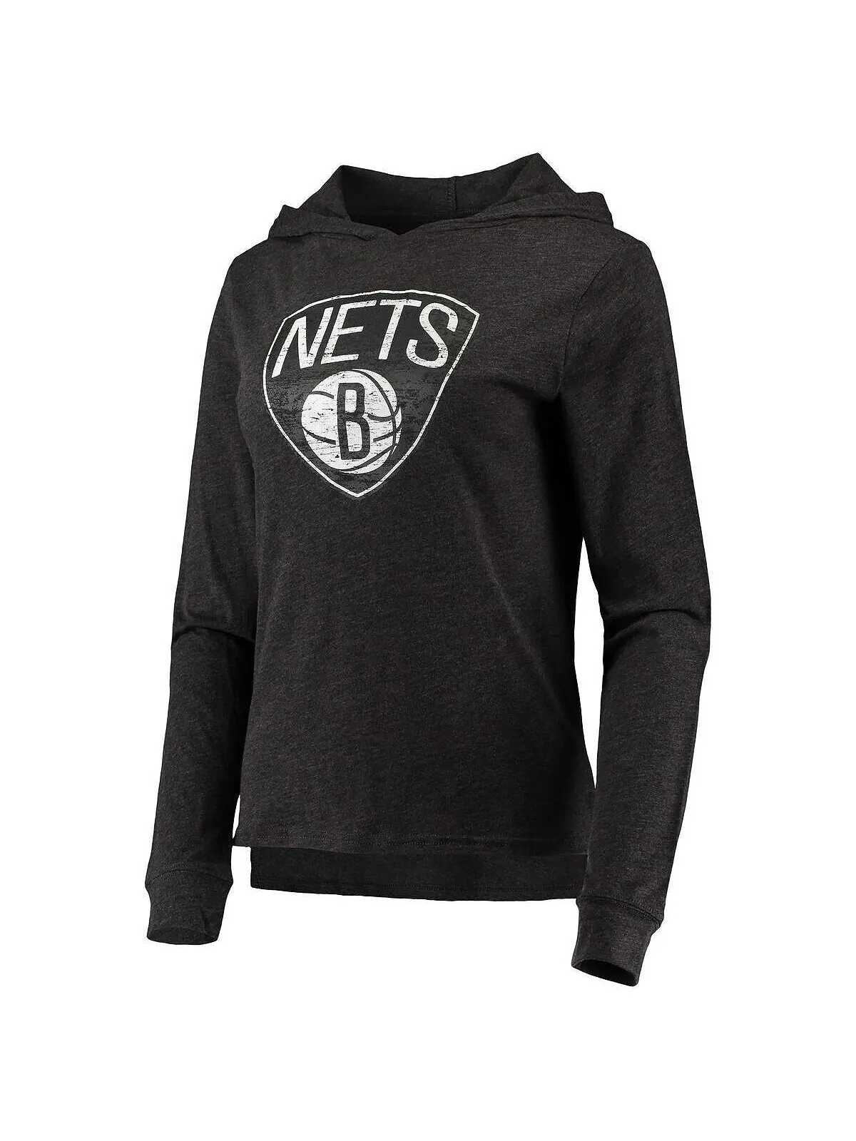 Женский черный комплект для сна с капюшоном и брюками Brooklyn Nets Concepts Sport — изображение 4 из 4