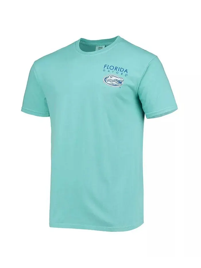 Футболка мужская мятная Florida Gators Circle Scene Comfort Colors Image One — изображение 2 из 3