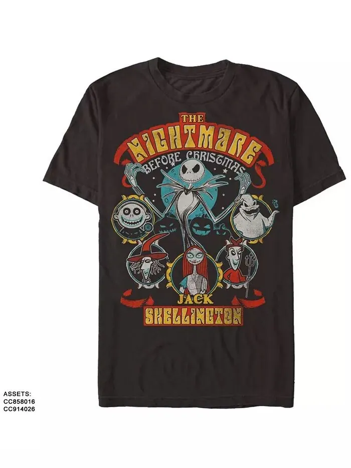 Мужская футболка «Кошмар перед Рождеством» Fillmore Nightmare с короткими рукавами Fifth Sun — изображение 1 из 1