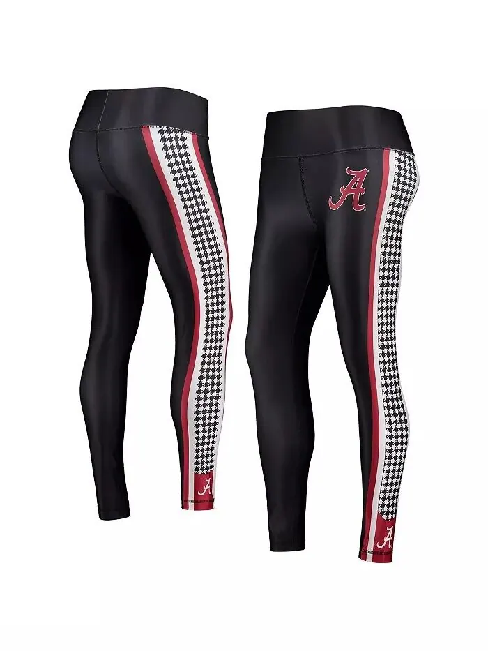 Черные женские трикотажные леггинсы Alabama Crimson Tide Dormer Concepts Sport — изображение 1 из 3