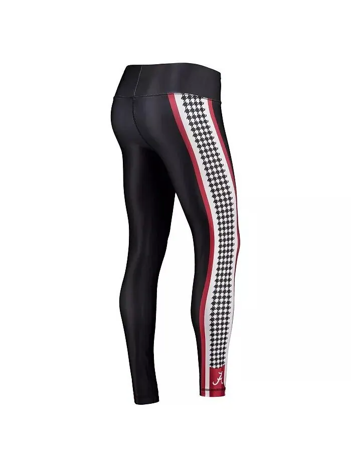 Черные женские трикотажные леггинсы Alabama Crimson Tide Dormer Concepts Sport — изображение 2 из 3