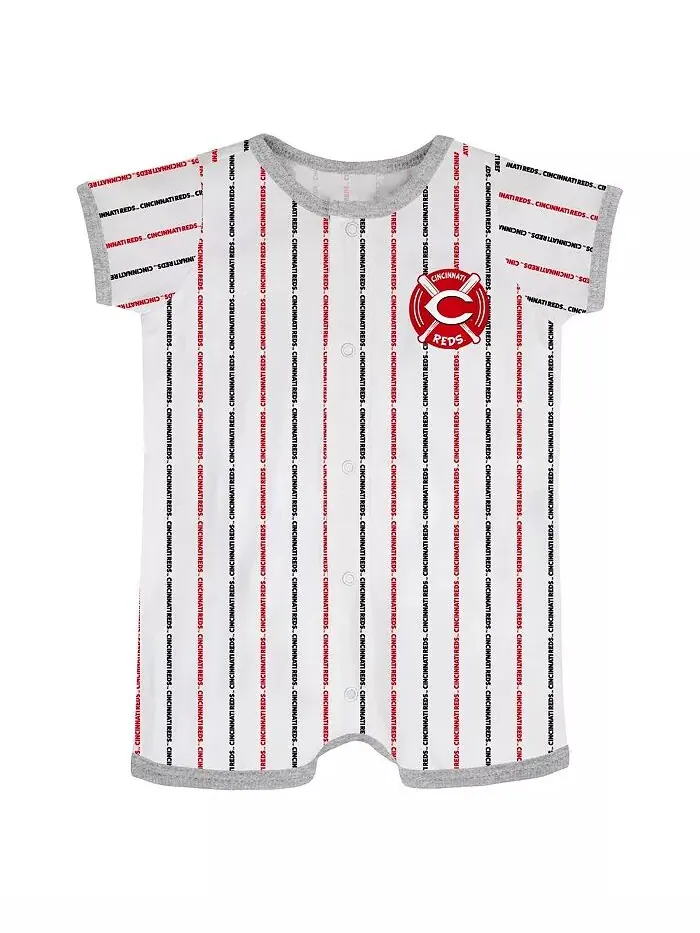 Белый комбинезон для отбивающего мяча Cincinnati Reds для мальчиков и девочек Outerstuff — изображение 1 из 1