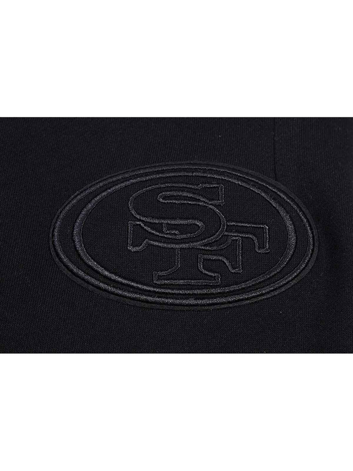 Мужские черные спортивные штаны из нейтрального флиса San Francisco 49ers Pro Standard — изображение 4 из 4, черный