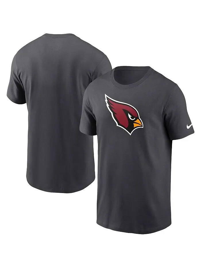 Мужская темно-серая футболка с логотипом Arizona Cardinals Primary Nike — изображение 1 из 3, темно-серый