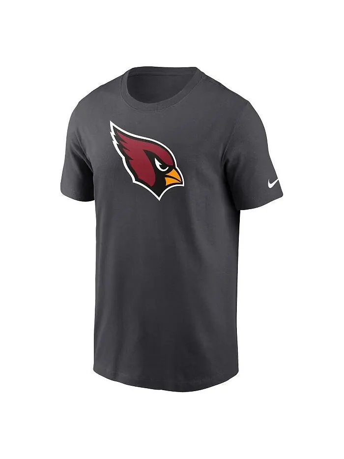 Мужская темно-серая футболка с логотипом Arizona Cardinals Primary Nike — изображение 2 из 3, темно-серый
