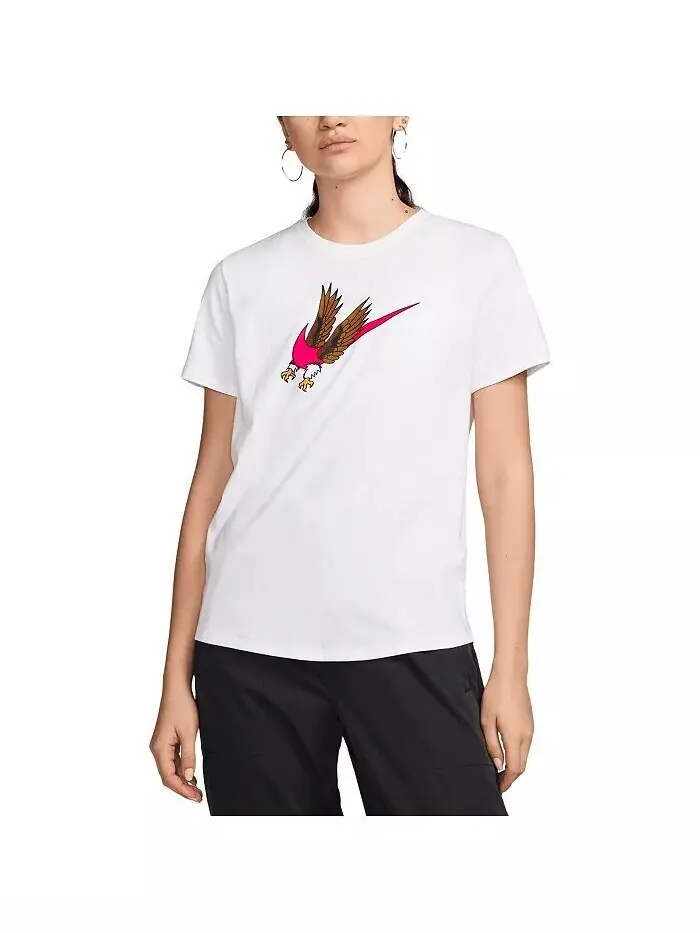 Женская белая футболка Team USA Essentials Eagle Nike — изображение 1 из 2