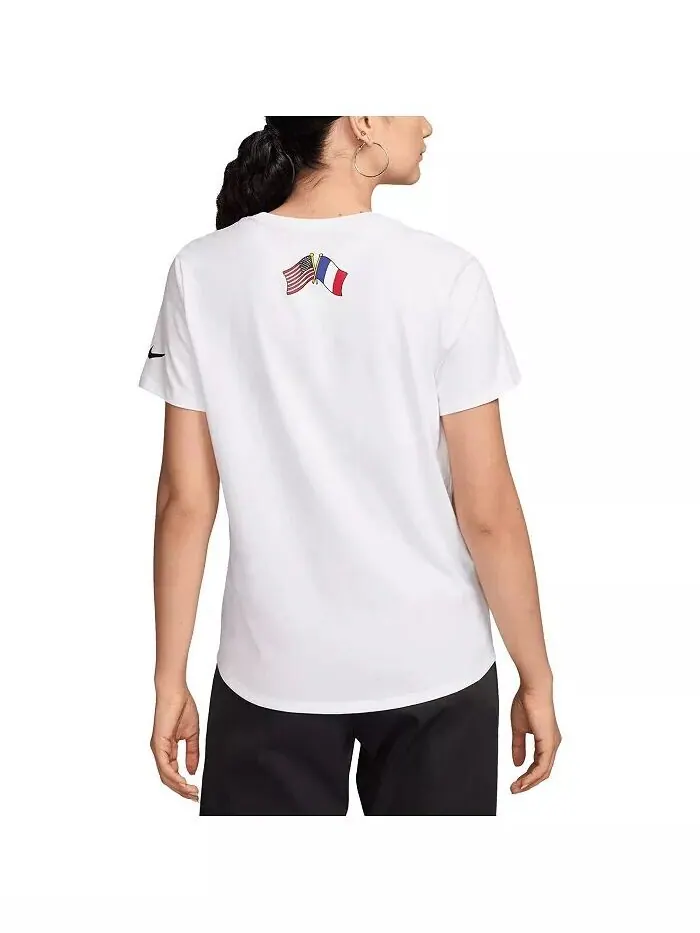 Женская белая футболка Team USA Essentials Eagle Nike — изображение 2 из 2