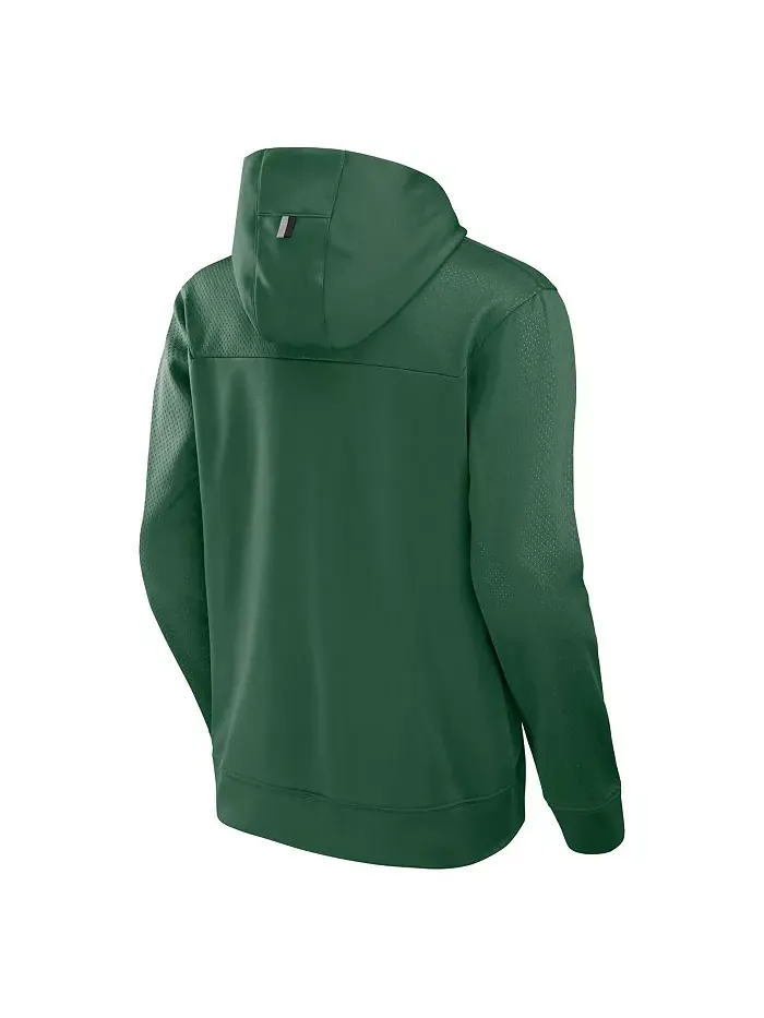 Мужская зеленая толстовка с капюшоном New York Jets Defender Fanatics — изображение 2 из 3
