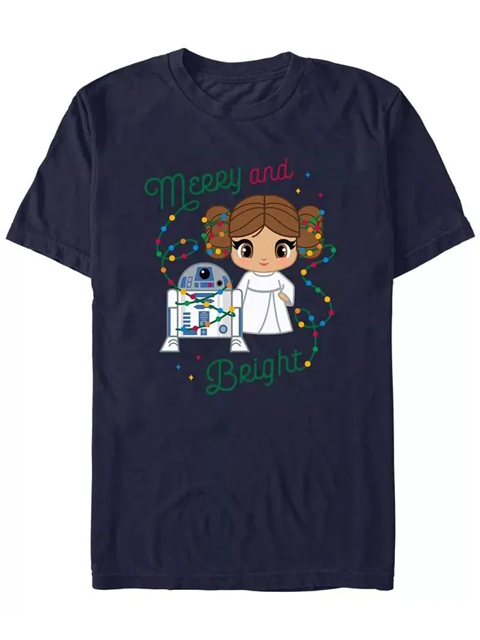 Мужская футболка Merry Leia R2 с коротким рукавом Fifth Sun — изображение 1 из 3