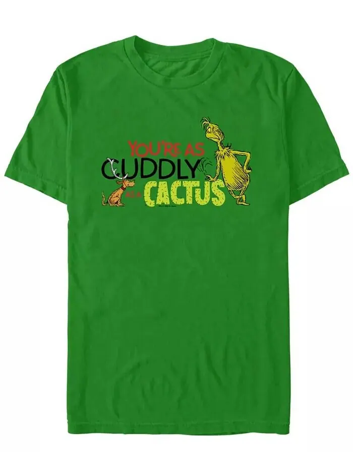 Футболка мужская с коротким рукавом «Cuddly as a Cactus» Fifth Sun — изображение 1 из 3