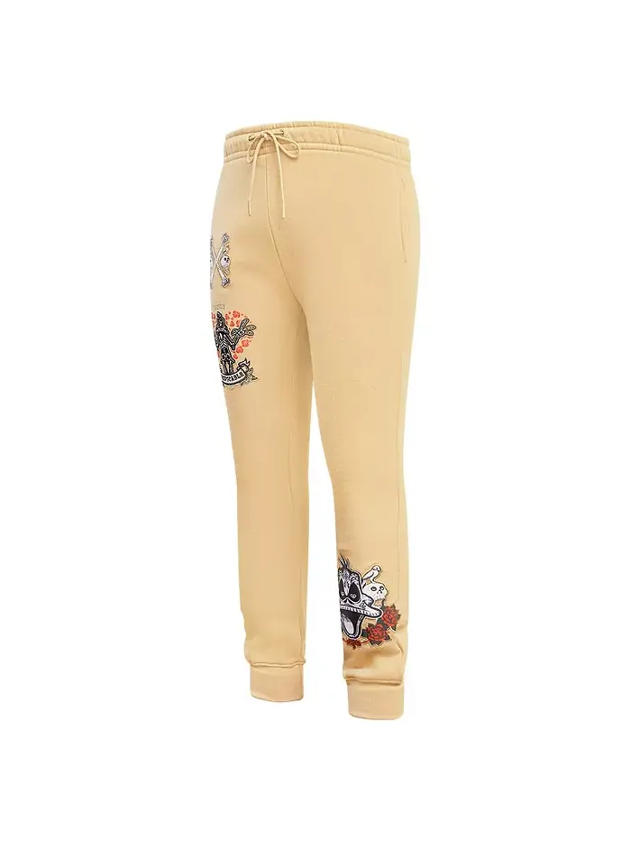 Мужские бежевые спортивные брюки Looney Tunes Daffy Dispicable Freeze Max — изображение 4 из 4