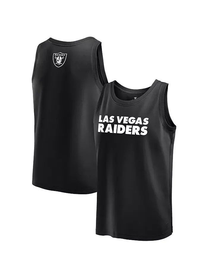 Мужская черная майка Las Vegas Raiders Elements Fanatics — изображение 1 из 3