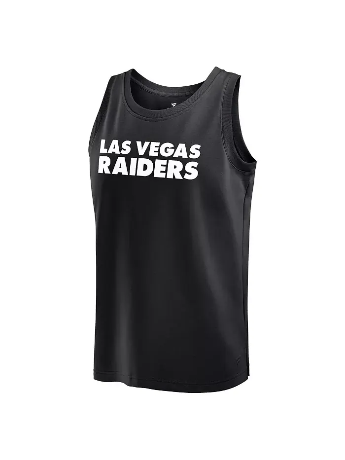 Мужская черная майка Las Vegas Raiders Elements Fanatics — изображение 2 из 3