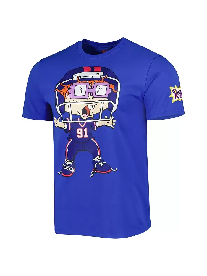 Мужская и женская футболка Royal Rugrats Wide Open Football Freeze Max — изображение 2 из 4
