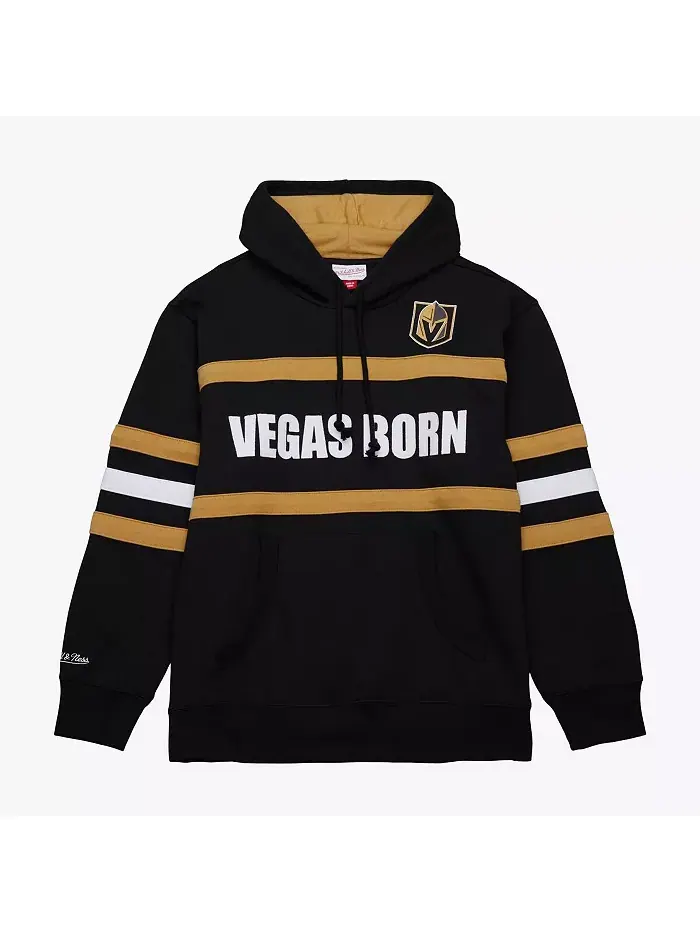 Мужская черная толстовка с капюшоном Vegas Golden Knights Head Coach Slogan Pullover Hoodie — изображение 1 из 5
