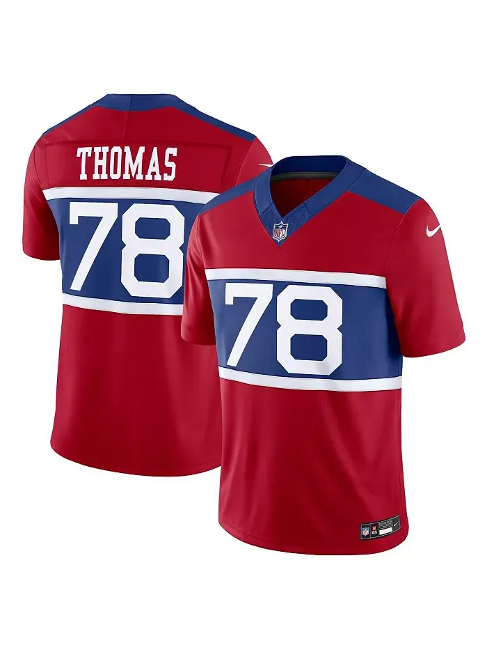 Мужская альтернативная ограниченная джерси Andrew Thomas Century Red New York Giants Vapor F.U.S.E — изображение 1 из 3