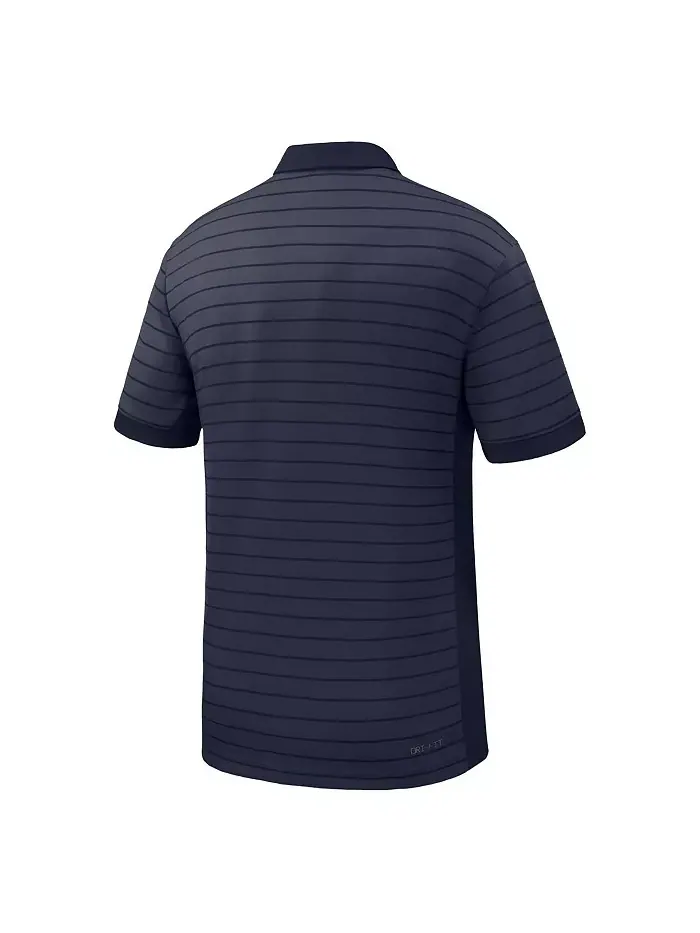 Мужская поло Virginia Cavaliers 2025 Early Season Coaches Sideline Victory Stripe в синем цвете — изображение 3 из 3
