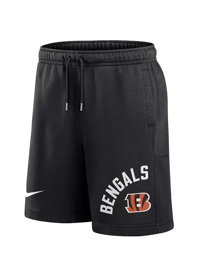 Мужские черные шорты Cincinnati Bengals Arched Kicker Nike — изображение 2 из 3