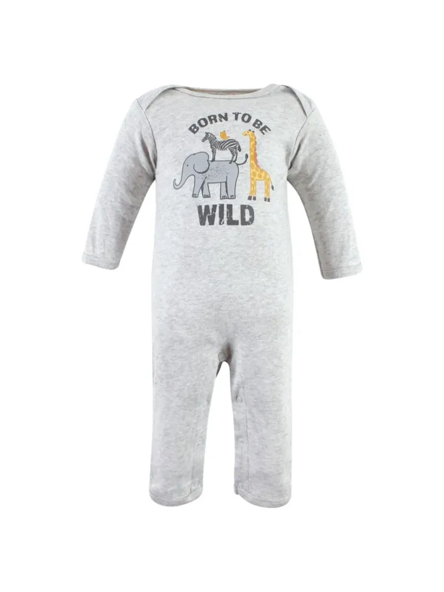 Тройной комплект цельнокроеных костюмов Hudson Baby, Little Monkey — изображение 2 из 5