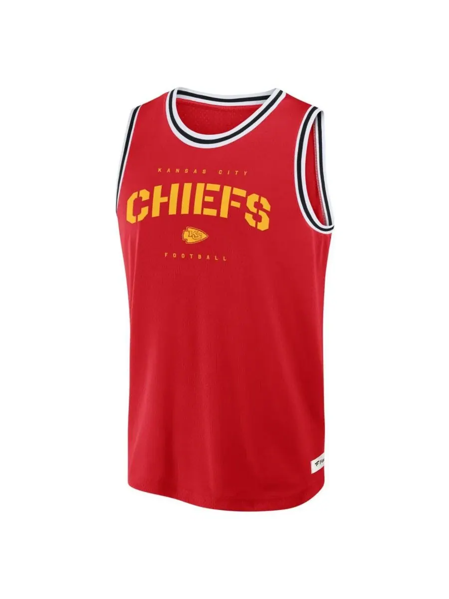 Fanatics Мужская красная майка-топ Kansas City Chiefs Elements Future Ground Jersey — изображение 2 из 3, красный