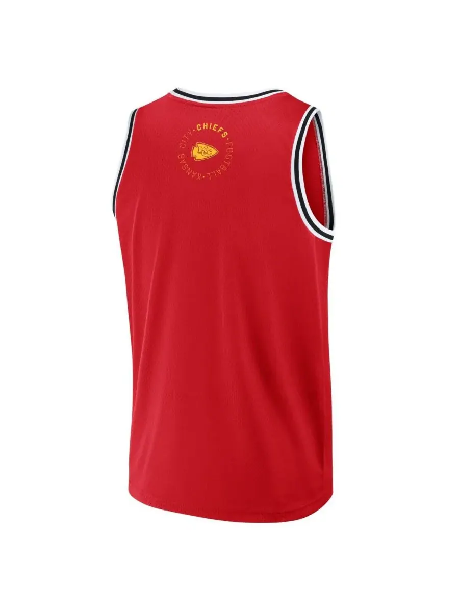 Fanatics Мужская красная майка-топ Kansas City Chiefs Elements Future Ground Jersey — изображение 3 из 3, красный