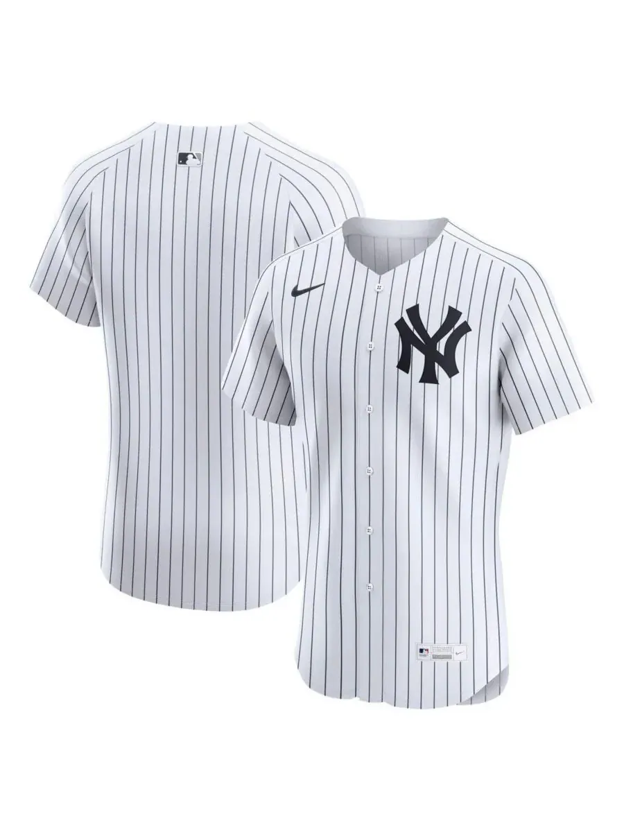 Nike Мужская белая домашняя элитная футболка New York Yankees — изображение 1 из 3, белый