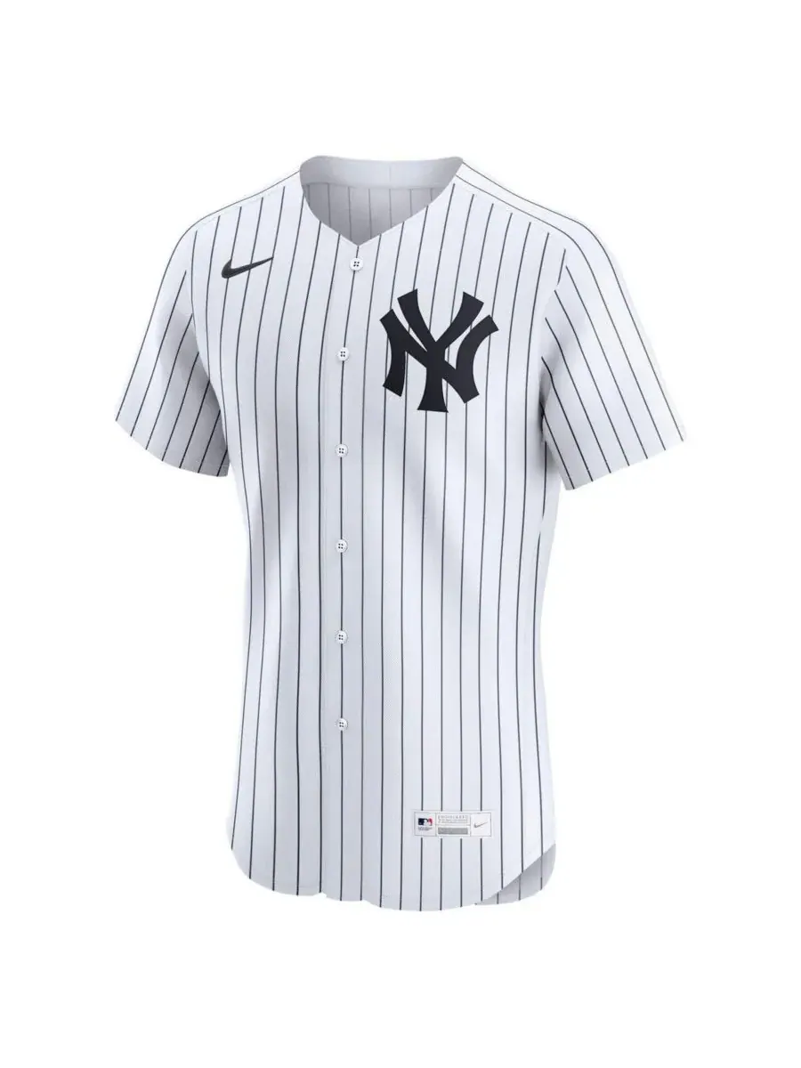 Nike Мужская белая домашняя элитная футболка New York Yankees — изображение 2 из 3, белый