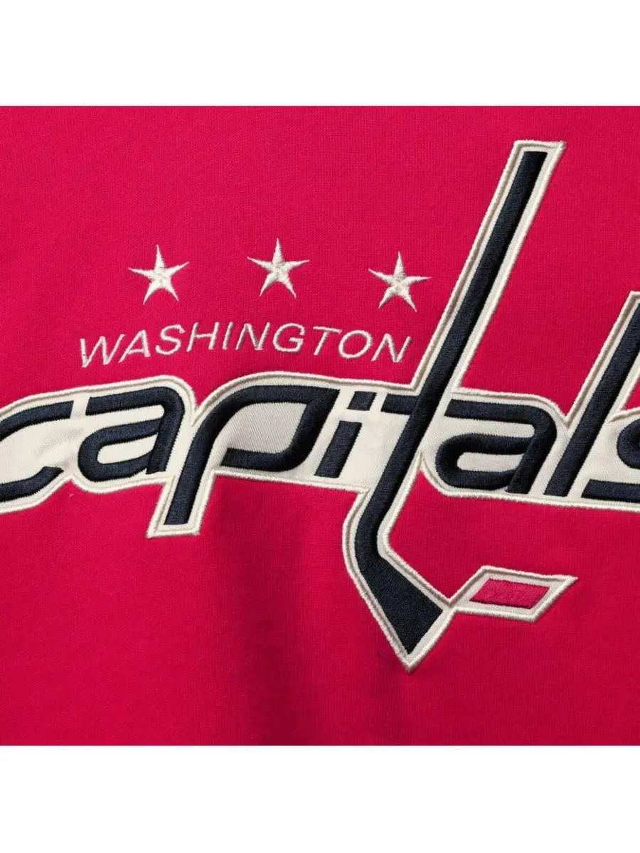 '47 Brand Мужская красная толстовка с капюшоном Washington Capitals Superior Lacer Pullover Hoodie — изображение 3 из 4