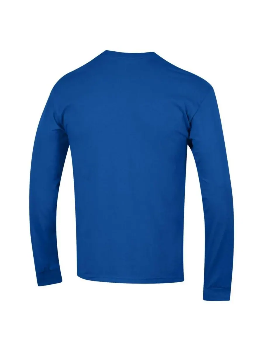 Champion Мужская футболка с длинным рукавом Royal Duke Blue Devils Basic Arch — изображение 2 из 3, королевский