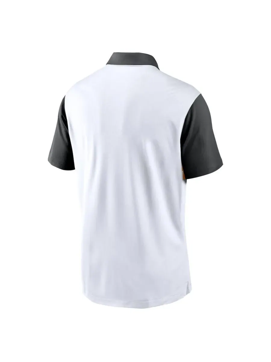 Nike Мужская белая/черная поло-рубашка Tennessee Volunteers Athletic Prep Alt Logo Vapor Performance — изображение 2 из 3