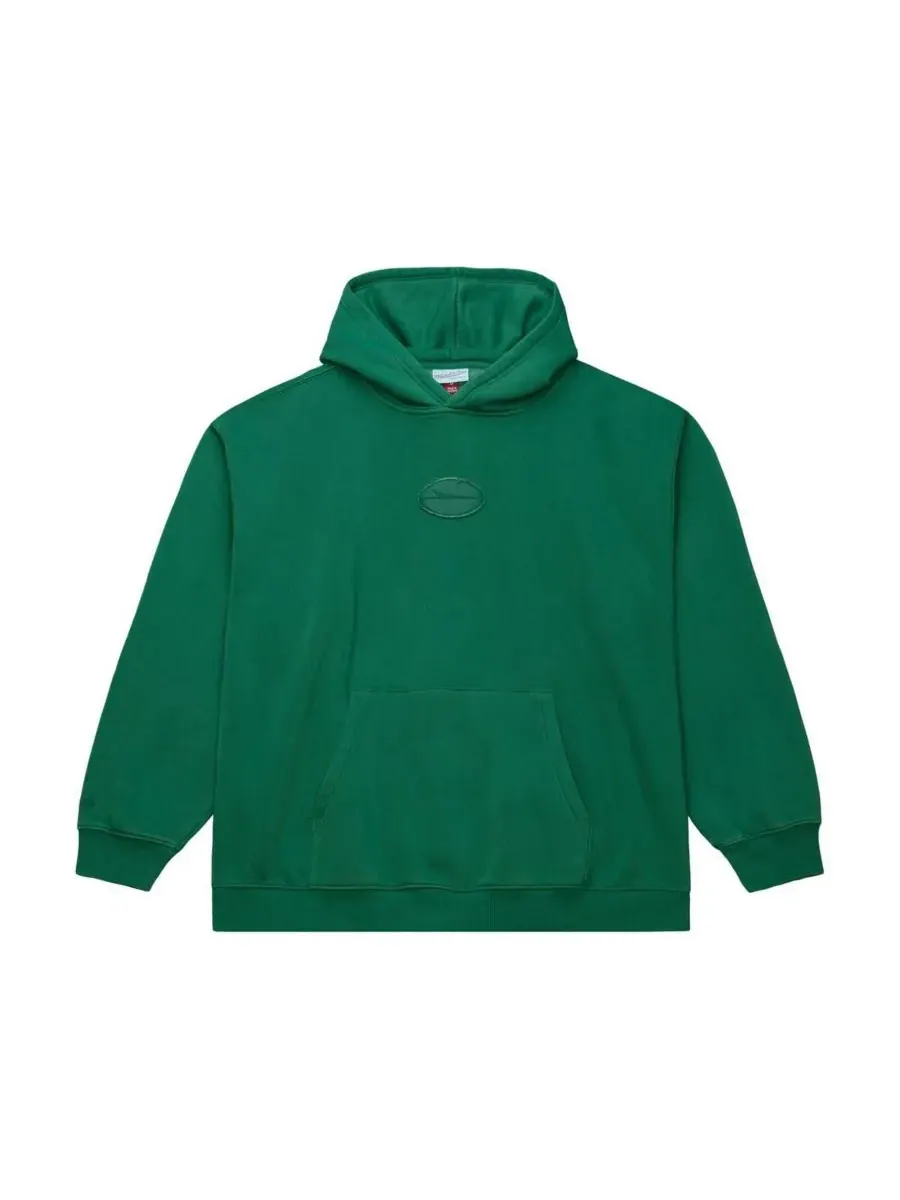 Mitchell & Ness Мужская зеленая флисовая толстовка New York Jets из коллекции London Downtown — изображение 1 из 4, зеленый