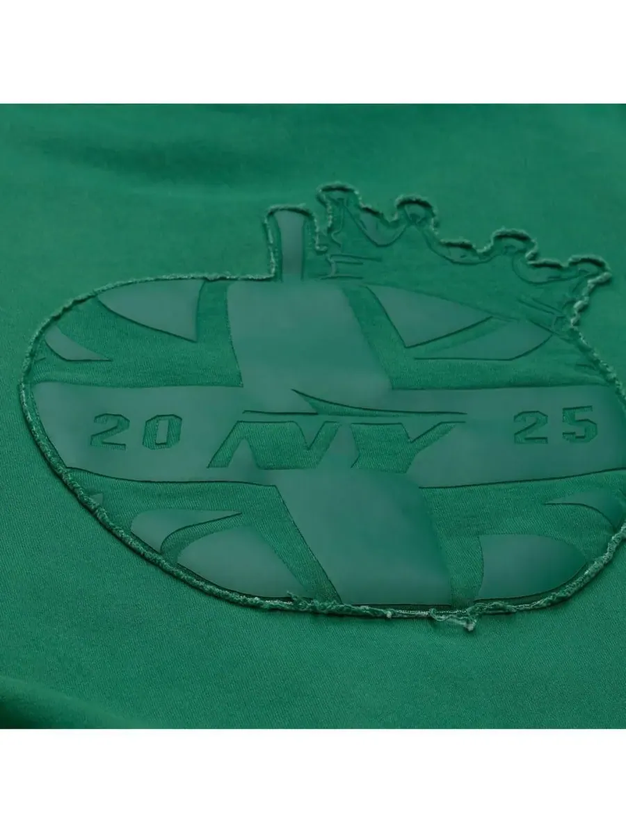 Mitchell & Ness Мужская зеленая флисовая толстовка New York Jets из коллекции London Downtown — изображение 4 из 4, зеленый