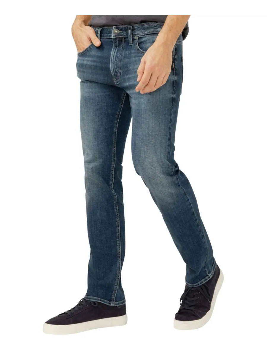 Мужские джинсы Allan Slim Fit Straight Leg Silver Jeans Co, Ace — изображение 2 из 3