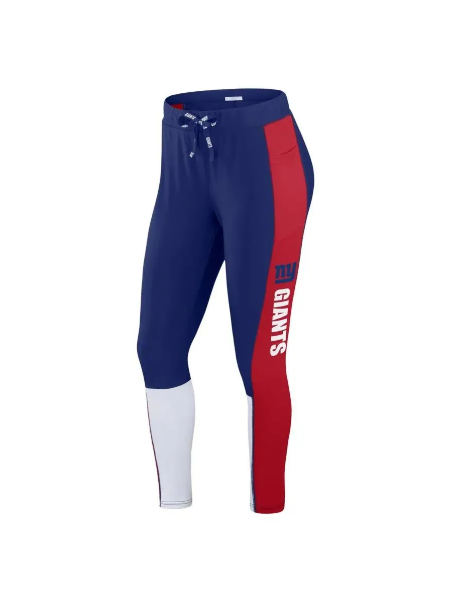 WEAR by Erin Andrews Женские леггинсы New York Giants в красно-синей расцветке с цветовыми блоками — изображение 3 из 3