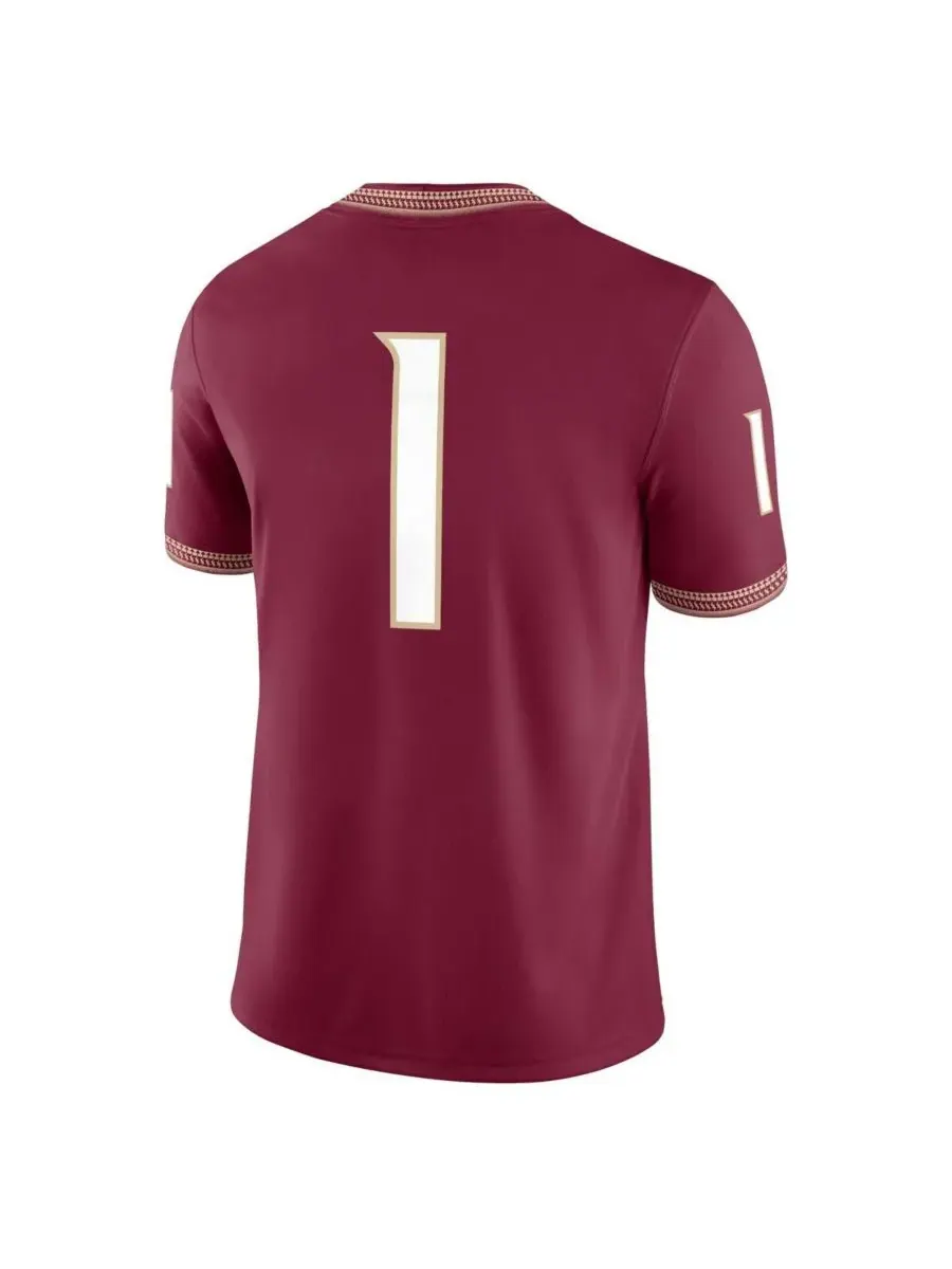 Nike Мужская игровая майка команды Florida State Seminoles, цвет 1 — изображение 2 из 3