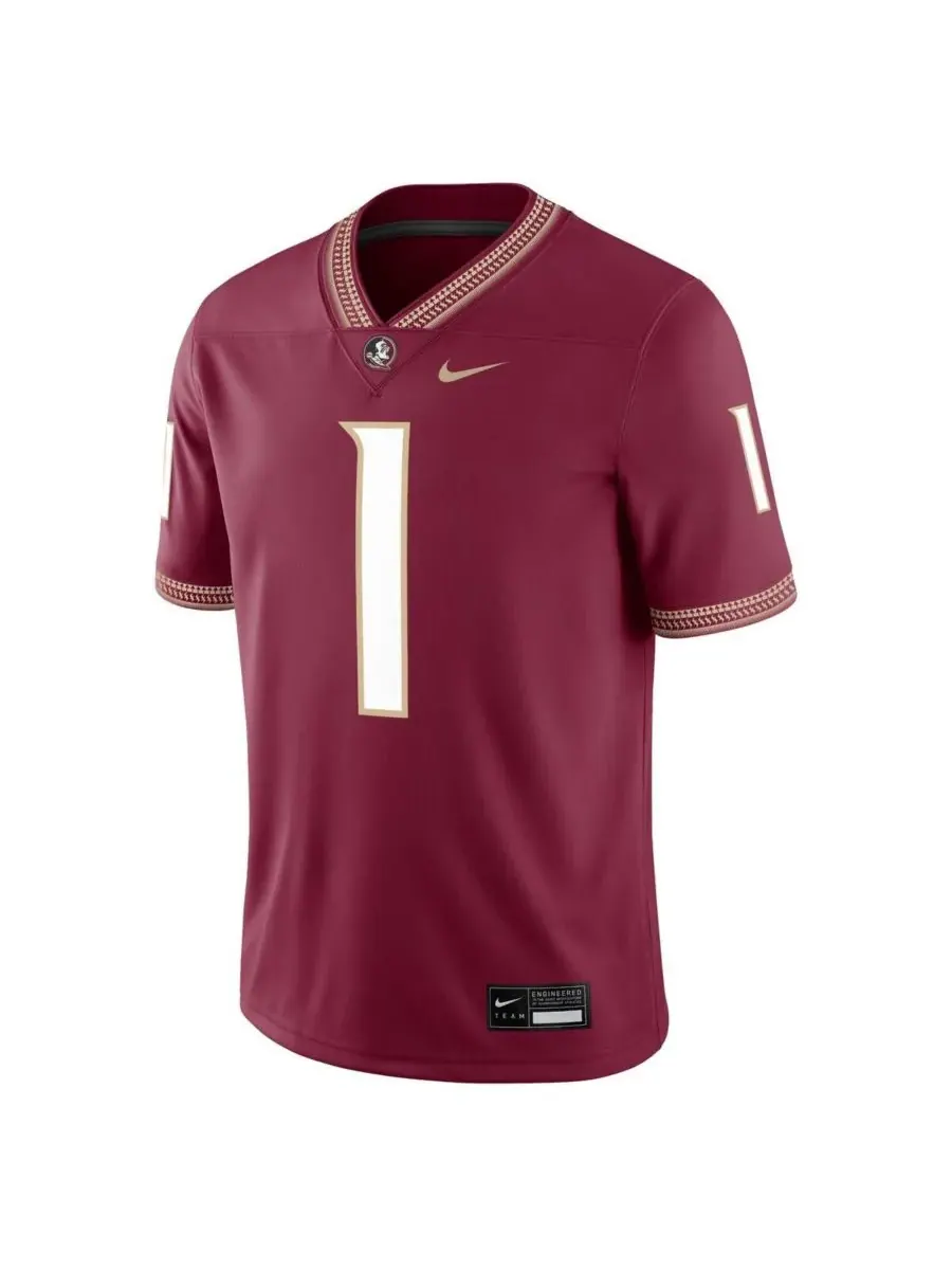 Nike Мужская игровая майка команды Florida State Seminoles, цвет 1 — изображение 3 из 3
