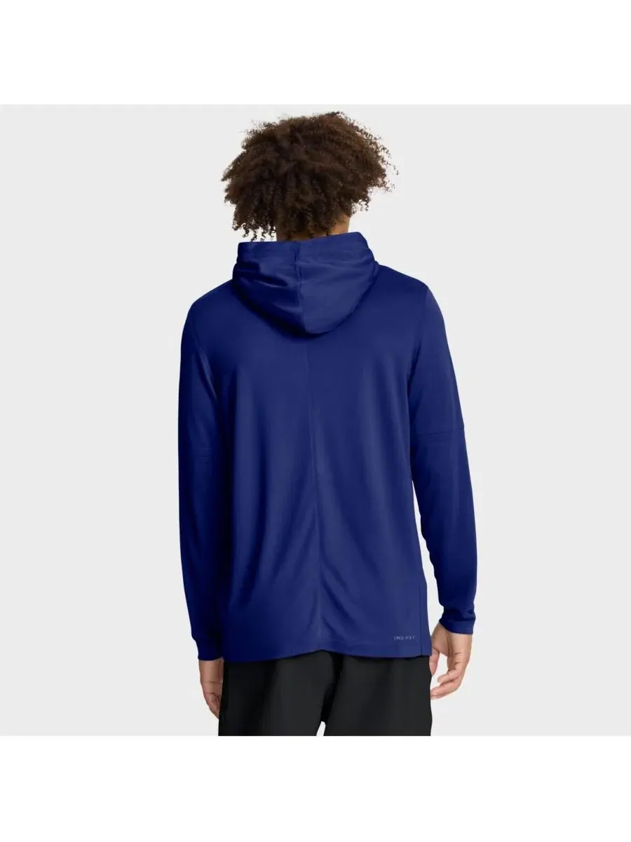 Мужская толстовка с длинными рукавами Royal Los Angeles Dodgers Authentic Collection Dri-FIT Nike — изображение 2 из 4
