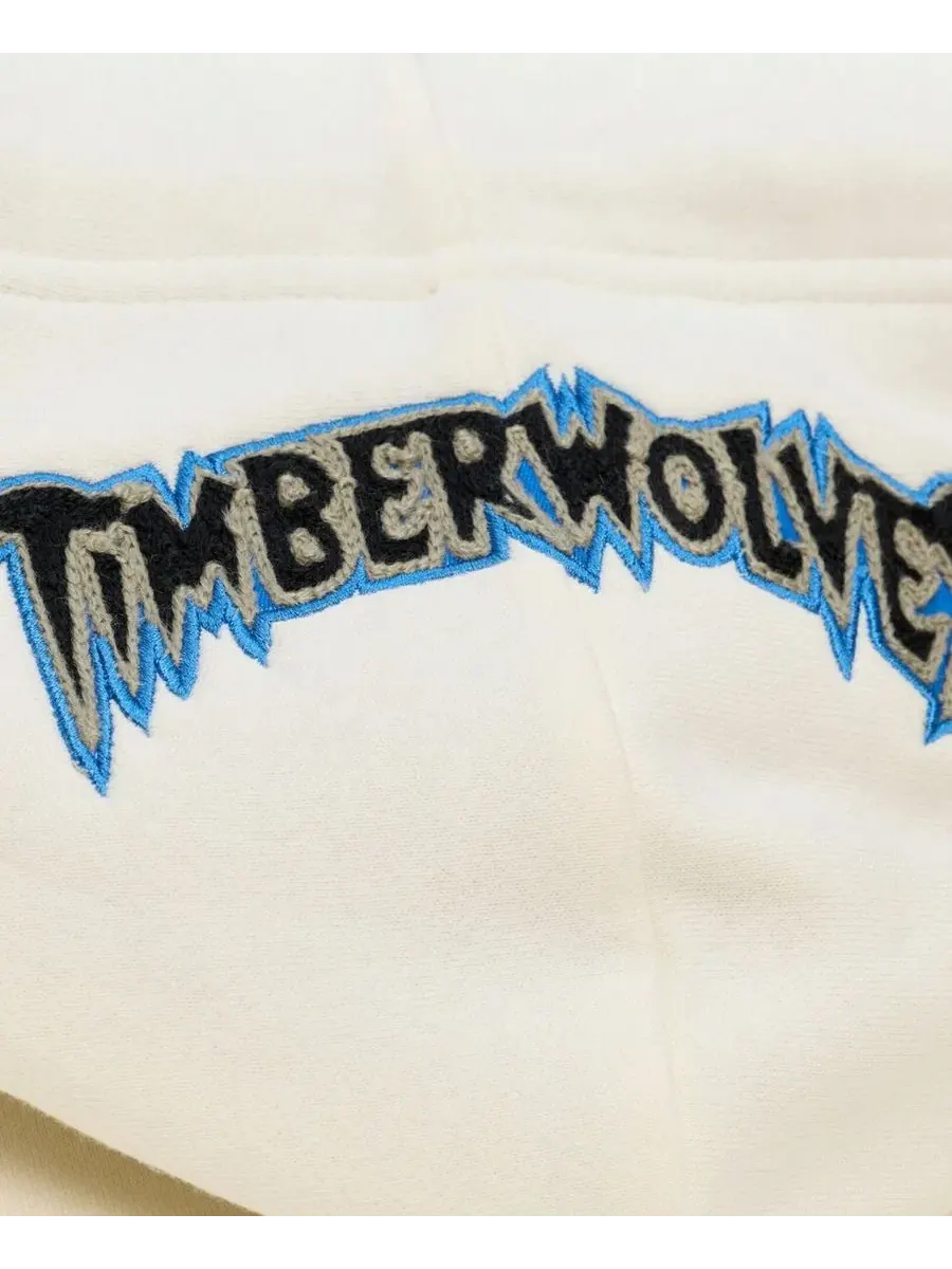 Худи с принтом Minnesota Timberwolves, модель Hardwood Classics Chainstitch Premium Fleece Mitchell — изображение 4 из 4