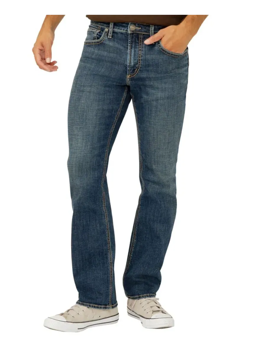 Джинсы скинни-слим с буткат-штаниной Silver Jeans Co., Castillo — изображение 1 из 4