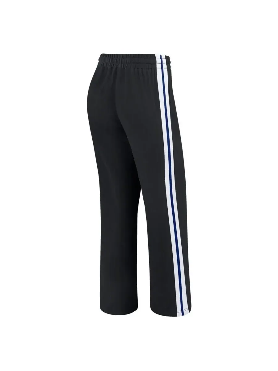 WEAR by Erin Andrews Женские черные брюки прямого кроя с цветовыми блоками в стиле New York Giants — изображение 3 из 3