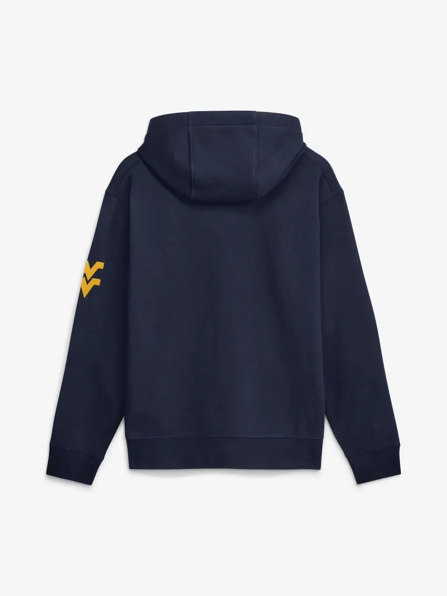 Худи Nike West Virginia Mountaineers 2026 Sideline Club Fleece — изображение 2 из 2, темно-синий