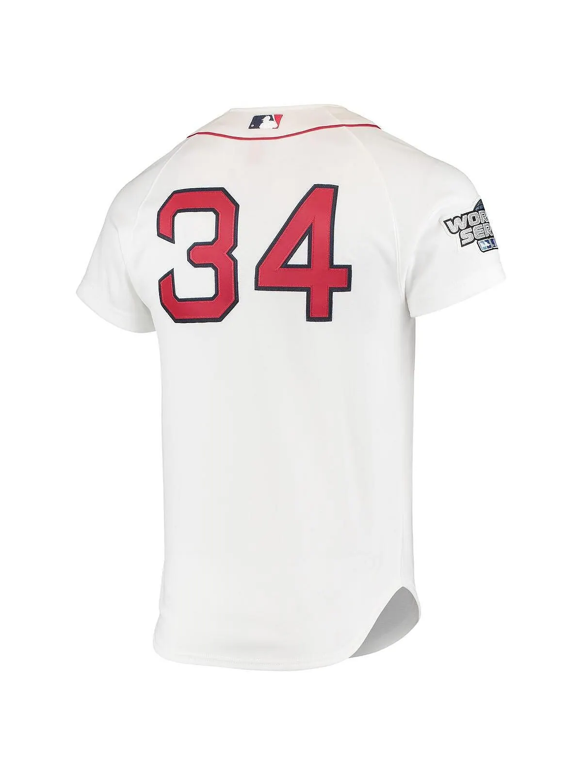 Мужская футболка david ortiz white boston red sox 2004 cooperstown collection home authentic jersey — изображение 2 из 3