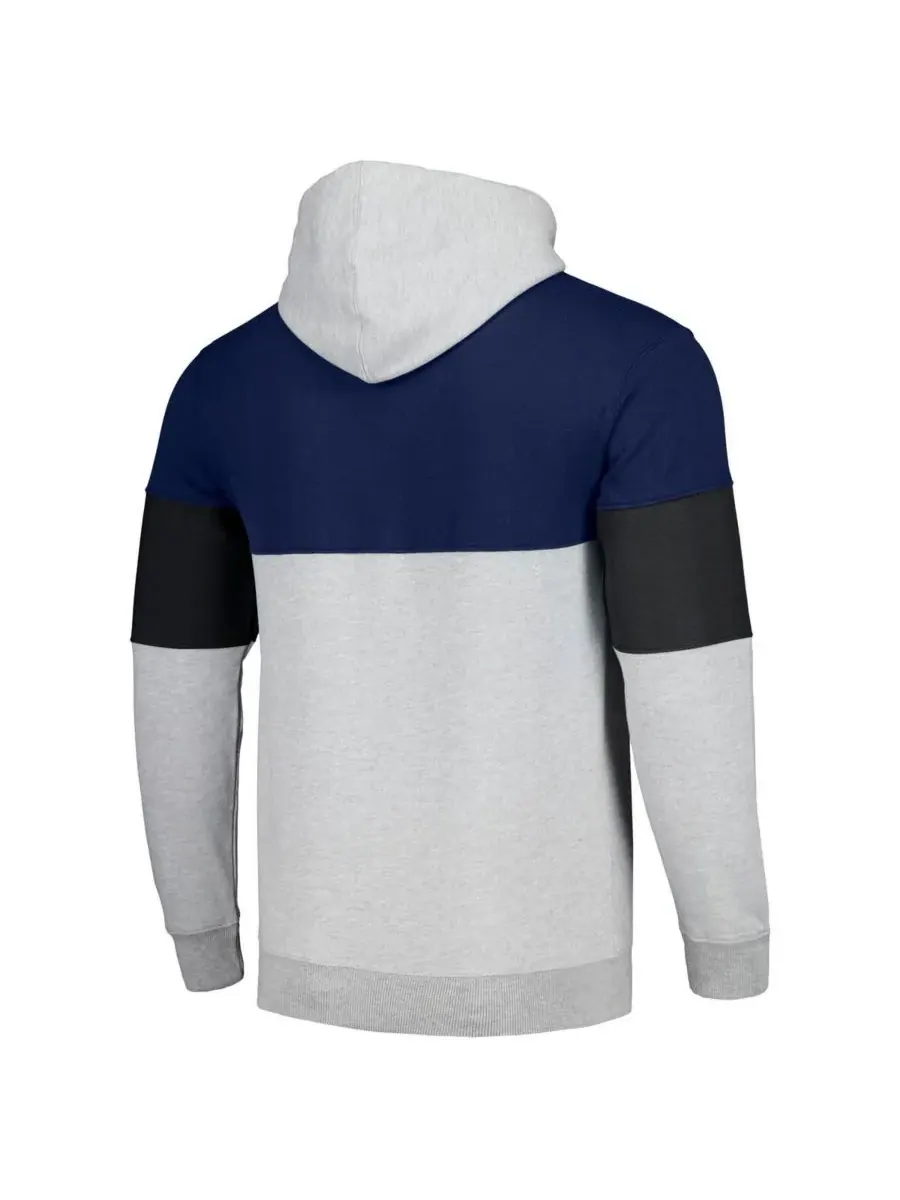 Fanatics Мужская толстовка с капюшоном Dallas Mavericks, темно-синяя, черная, больших размеров — изображение 2 из 3