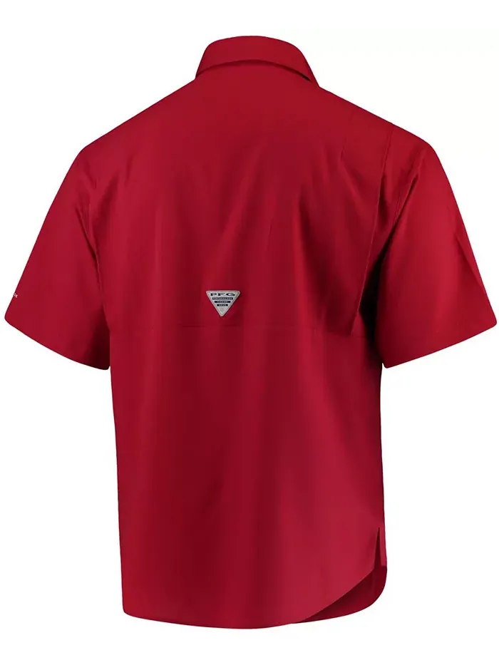 Мужская рубашка Alabama Crimson Tide PFG Tamiami Columbia — изображение 4 из 4