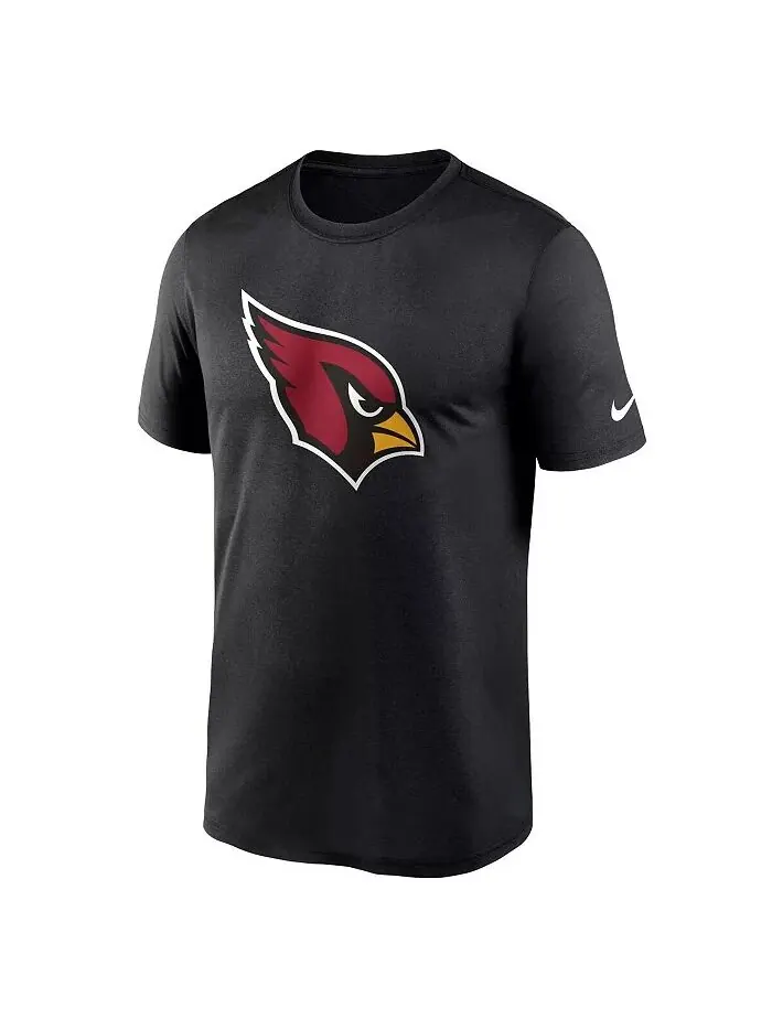 Мужская черная футболка с логотипом Arizona Cardinals Legend Performance Nike — изображение 2 из 3
