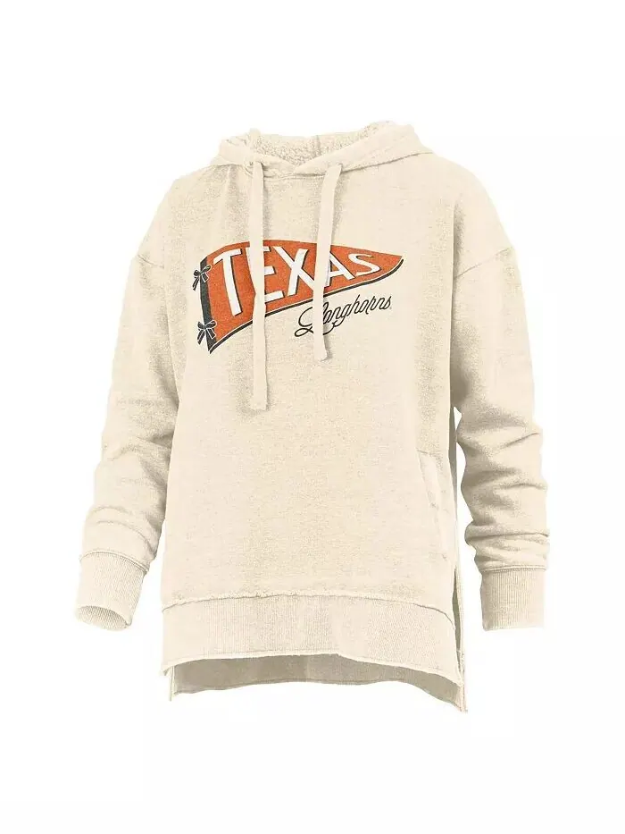 Женская кремовая толстовка с капюшоном Texas Longhorns Marni Pressbox — изображение 3 из 3