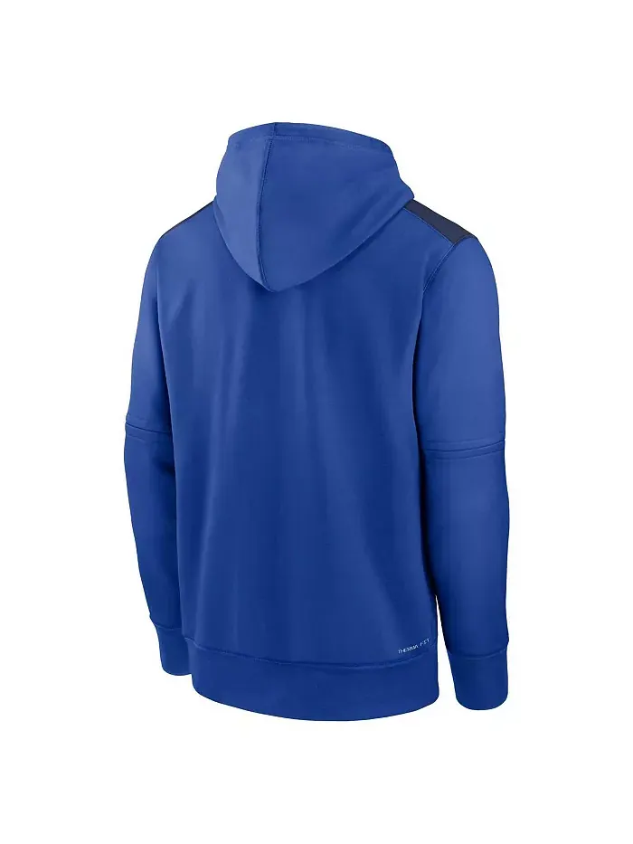 Мужская толстовка с капюшоном Therma Pullover Authentic Collection City Connect Royal Minnesota — изображение 3 из 3