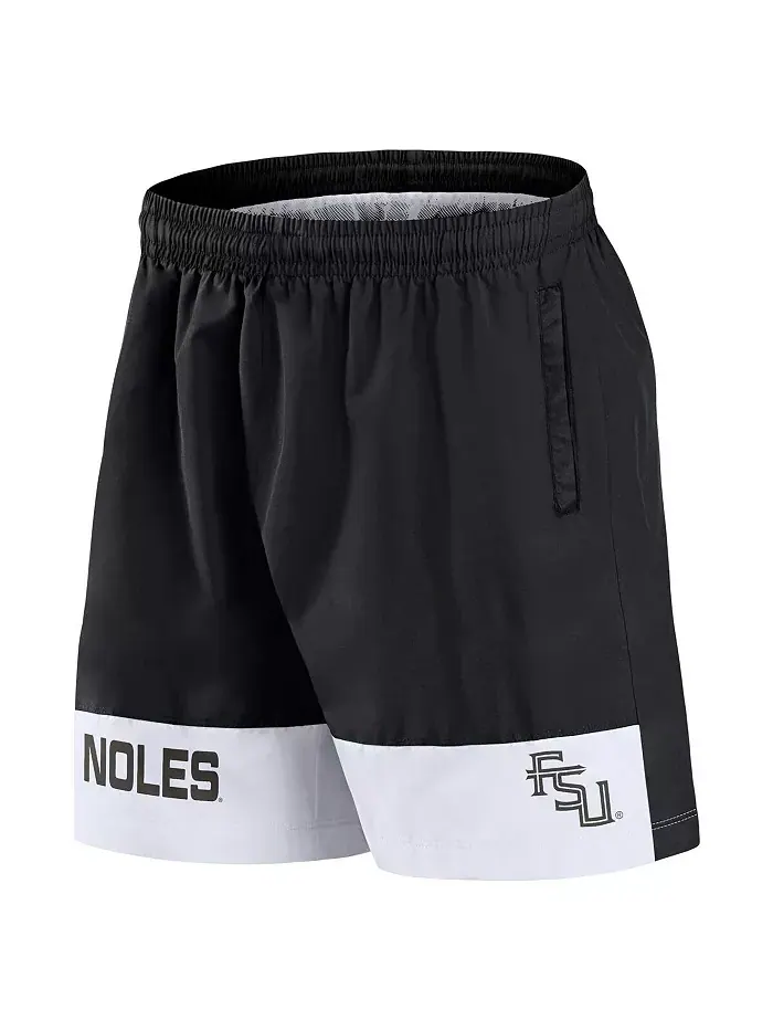 Мужские черные шорты Florida State Seminoles Elements Intensity Woven Fanatics — изображение 2 из 3