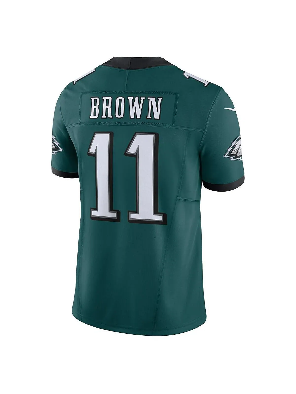 Мужской A.J. Коричневый Midnight Green Philadelphia Eagles Vapor F.U.S.E. Ограниченный Джерси Nike — изображение 3 из 3